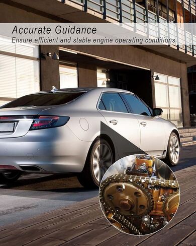 2PCS دليل سلسلة توقيت الترباس استبدال 11588522 ملائمة لساب 9-3 SAAB 9-5 2003-2012 in Saudi Arabia
