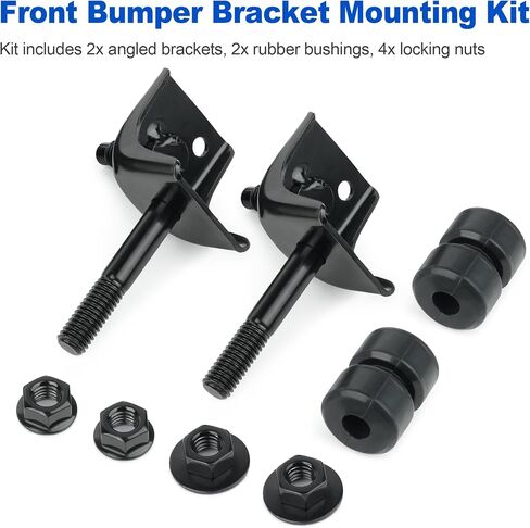 2Pcs Front Bumper Side Mounting Stay Face Bar Bracket Support Kit for Toyota Pickup 1989-1995,4Runner 1990-1995,T100 1993-1998 52145-89102 90540-08018 in Saudi Arabia