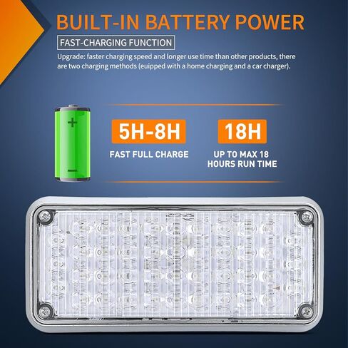 Nilight 2PCS 42LED Green Wireless Magnetic Strobe Lights Portable Warning Hazard Light Surface Mount Waterproof 5 Patterns for 12V 24V Cars Trucks Van Off Road Vehicles ATV in Saudi Arabia