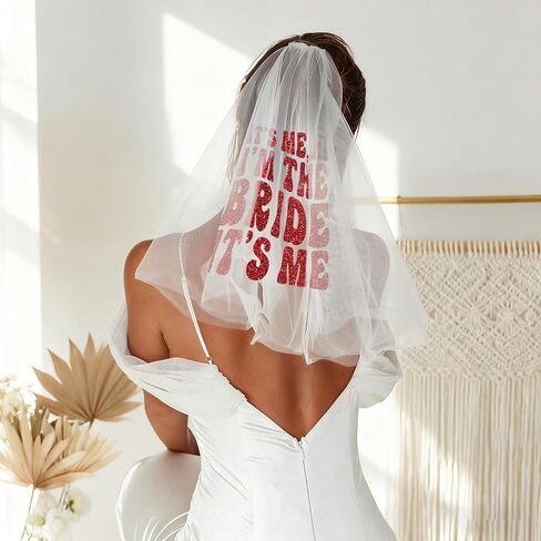 Ceelgon Bachelorette Party Veil Bach Party Party Favors Excessories Hompts Duff Homptes headpiece للعروس in Kuwait