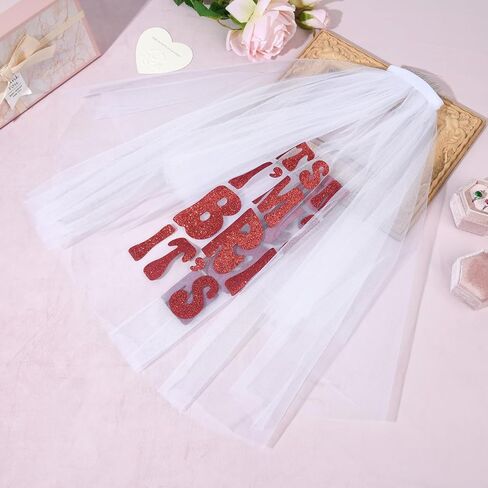 Ceelgon Bachelorette Party Veil Bach Party Party Favors Excessories Hompts Duff Homptes headpiece للعروس in Kuwait