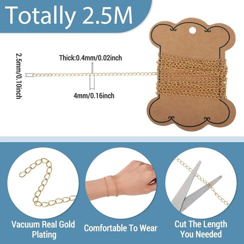 Craftdady 5M 14K Gold Filled Heart Link Chains 5x3.5mm Soldered Brass Bracelet Necklace Designer Chains Simple Chain Gold Chain Necklace Collection for Men Women DIY Jewelry Making in Saudi Arabia
