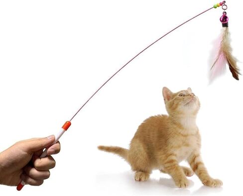 PetLike Cat Tunnel for Indoor Cats Collapsible Pop-up Pet Tube Peek Hole Hideaway Play Toys for Cats with Ball in Saudi Arabia