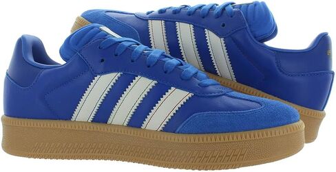 حذاء رياضي رجالي من adidas Samba XLG، رمادي Six/Core Black/Gum، مقاس 9 in Saudi Arabia
