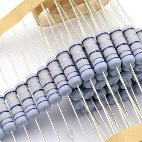 100PCS/Lot Winding Resistance 1W 0.01 0.02 0.03 0.05 0.1 Ohm Fuse Resistance(1W 0.05R) in Saudi Arabia