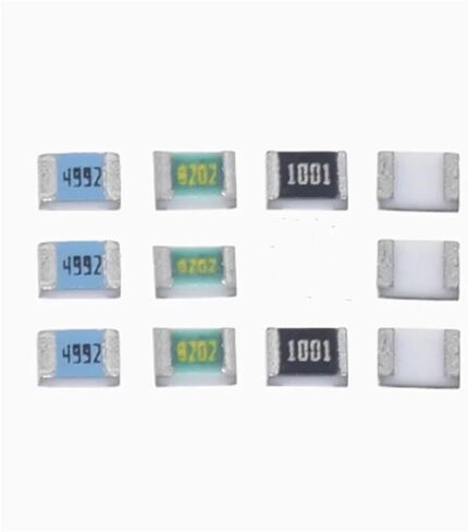 20pcs/lot 0805 1206 0.1 ٪ مقاومة دقة عالية 1R 5.1r 10r 12r 22r 30r 49.9r 62r 100r 150r 200r 270r 499r 510r 1k 2k 3k 10k (1206 68k) in Saudi Arabia