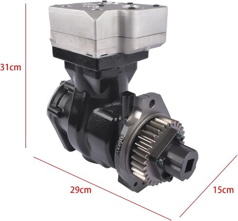 Air Brake Compressor 3689649 Replacement for Cummins ISX15 QSX15 Engine # 3689649RX 3689649NX in Saudi Arabia