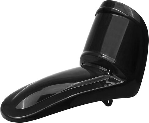 Plastics Front Fender Fit for PW50 ، لـ Yamaha PW 50 ، مجموعة أجزاء Mudguard الأمامية للدراجات النارية ، استبدال الإنشاء المباشر (الأسود) in Saudi Arabia