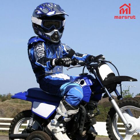 Plastics Front Fender Fit for PW50 ، لـ Yamaha PW 50 ، مجموعة أجزاء Mudguard الأمامية للدراجات النارية ، استبدال الإنشاء المباشر (الأسود) in Saudi Arabia