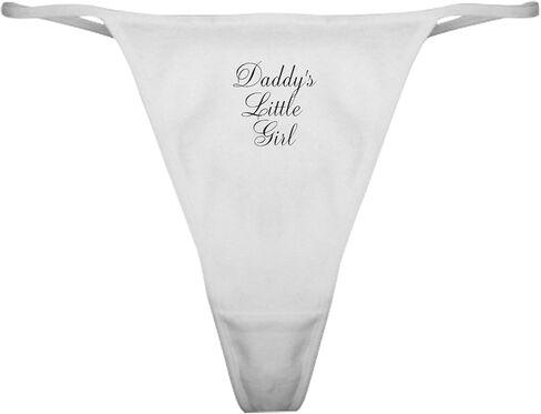 CafePress Daddys Little Girl Classic Thong Underwear, Womens Panties in Saudi Arabia