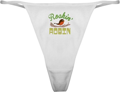 CafePress Rockin Robin Classic Thong Underwear, Womens Panties in Saudi Arabia