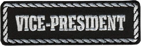 Hot Leathers PPD1007 Vice-President 4" x 1" Patch - 4 Width x 1 Height Inches in Saudi Arabia