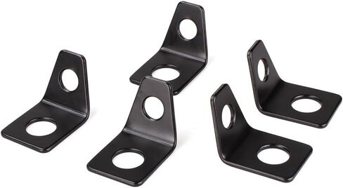 5Pcs Seat Belt Mounting 90 Degree Angle Bracket Kit, Seatbelt L-Bracket Hardware Kit L-Type Mounting Bracket in Saudi Arabia