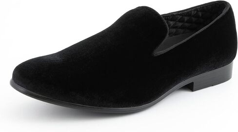 Amali Fishman Men Gress Shoes Plush Velvet مع تصميم أحذية سائق مطل على Men Velvet المتسكعون in Kuwait