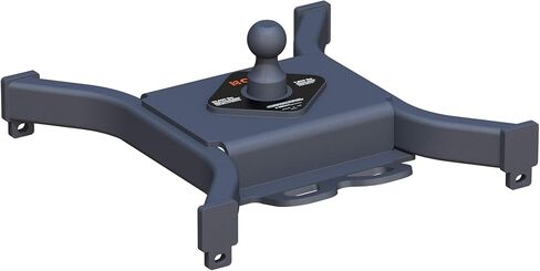 CURT 16090 Spyder 5th Wheel to Gooseneck Adapter Hitch, Fits Industry-Standard Rails, 30,000 lbs, 2-5/16-Inch Ball in Saudi Arabia