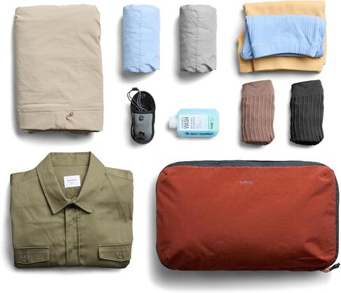 Bellroy Packing Cube 12L (حقيبة تعبئة منظم مع جيب مضغوط داخلي وتصميم متين وخفيف الوزن) - الطين in Kuwait