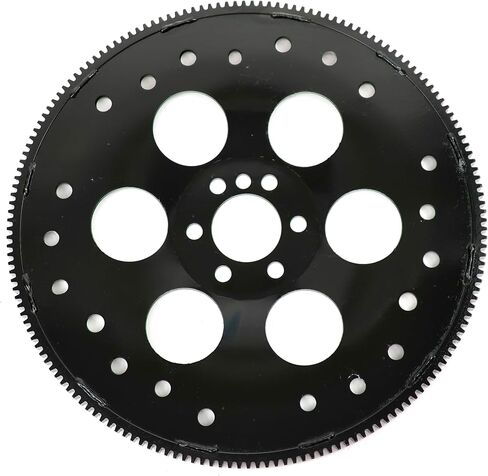 Michigan Motorsports Black LS Flexplate 6-Bolt Dished SFI 29.1 Quick Rev Design - Fits 4.8L 5.3L 5.7L. 6.0L 6.2L TH350 TH400 700R4 4L60 4L80 6L80 in Saudi Arabia