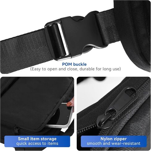 SOKOK Over Luggage Organizer Storage Bag with Multi Pockets, Slide On Luggage Harness with Adjustable Straps, 2-in-1 Travel Accessories Suitcase Vest Bag Fits Most Suitcases, Black-3 in Saudi Arabia
