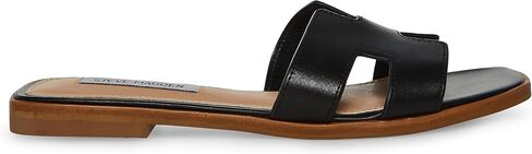 Steve Madden Women's Hadyn Sandal, White Leather, 5 in Saudi Arabia