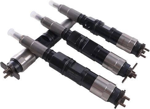 4PCS Fuel Injectors 295050-1430 2950501430 RE556741 Compatible With JD 4045 6068 6068HTJ91 Engine 344K 410K 444K 550K 605K 624K Loader 5085E 5085M 5100E 5100M Tractor 130G 160GLC Excavator in Saudi Arabia