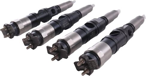 4PCS Fuel Injectors 295050-1430 2950501430 RE556741 Compatible With JD 4045 6068 6068HTJ91 Engine 344K 410K 444K 550K 605K 624K Loader 5085E 5085M 5100E 5100M Tractor 130G 160GLC Excavator in Saudi Arabia