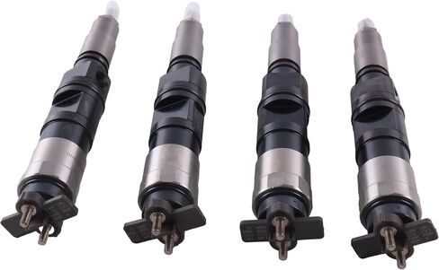 4PCS Fuel Injectors 295050-1430 2950501430 RE556741 Compatible With JD 4045 6068 6068HTJ91 Engine 344K 410K 444K 550K 605K 624K Loader 5085E 5085M 5100E 5100M Tractor 130G 160GLC Excavator in Saudi Arabia