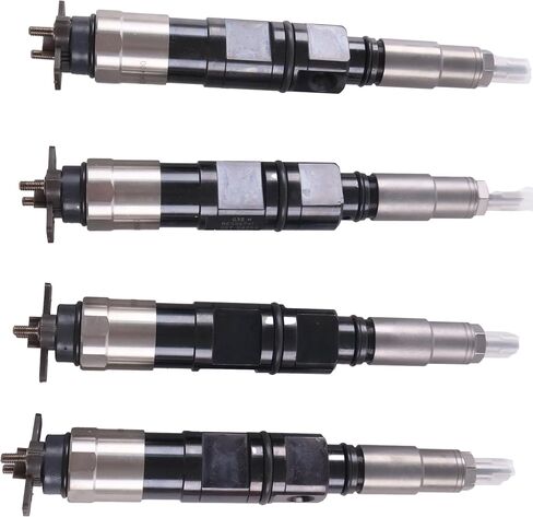 4PCS Fuel Injectors 295050-1430 2950501430 RE556741 Compatible With JD 4045 6068 6068HTJ91 Engine 344K 410K 444K 550K 605K 624K Loader 5085E 5085M 5100E 5100M Tractor 130G 160GLC Excavator in Saudi Arabia