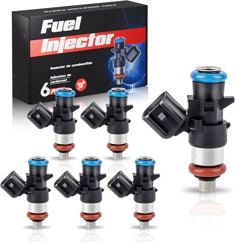 ENA 4 Holes Fuel Injectors Compatible with Jeep Cherokee 3.2L 6 Cylinder 2014 2015 2016 2017 Replacement for FJ1267 4627794AA 0280158313 Set of 6 in Saudi Arabia