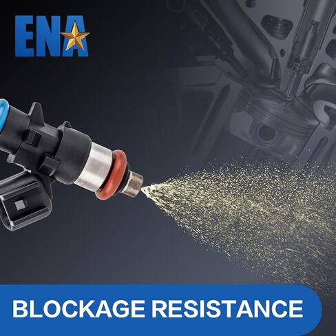 ENA 4 Holes Fuel Injectors Compatible with Jeep Cherokee 3.2L 6 Cylinder 2014 2015 2016 2017 Replacement for FJ1267 4627794AA 0280158313 Set of 6 in Saudi Arabia