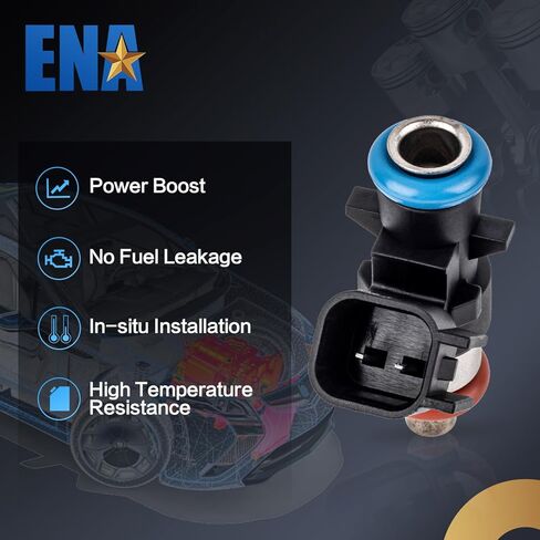 ENA 4 Holes Fuel Injectors Compatible with Jeep Cherokee 3.2L 6 Cylinder 2014 2015 2016 2017 Replacement for FJ1267 4627794AA 0280158313 Set of 6 in Saudi Arabia