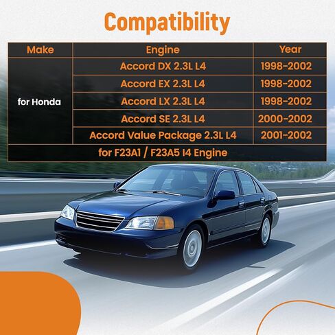 MaxPeedingRods محول الحفاز مع Honda Accord 2.3L L4 1998 1999 2000 2001 (EPA Compliant) ، 40234 in Kuwait