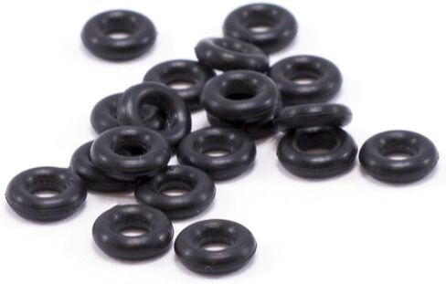 SATIX 20PCS Rubber Rubber O-Ring لأي شخص ثقب حاجب الحواجب Labret Industrial Cratilage Tunnels Pinch in Kuwait