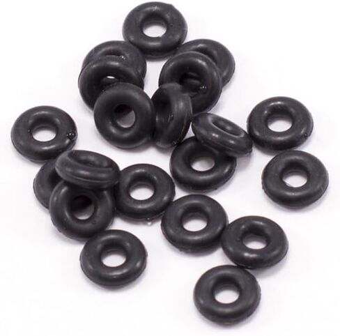 SATIX 20PCS Rubber Rubber O-Ring لأي شخص ثقب حاجب الحواجب Labret Industrial Cratilage Tunnels Pinch in Kuwait
