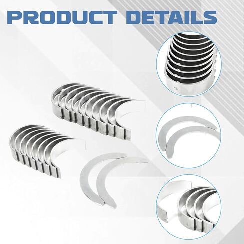 توصيل القضيب والعمود المرفقي المحمل مجموعة 21020-2B100 FITS لعام 2012-2017 الروح اللكنة 1.6L استبدال 23060-2B100 ، 21030-2B000 ، 23510-2B000 ، 24350-2B600 ، 24370-2B610 in Saudi Arabia