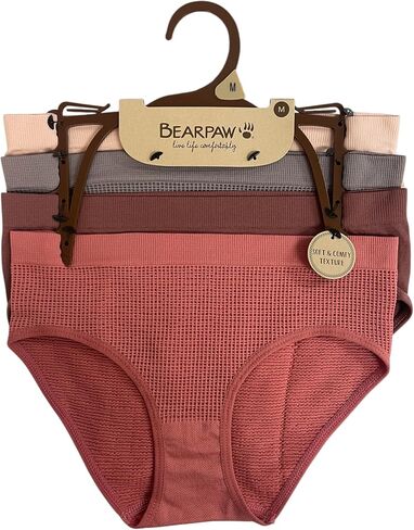 BEARPAW Girls Seamless Hipster Underwear - Soft and Breathable All-Day Comfort in Saudi Arabia