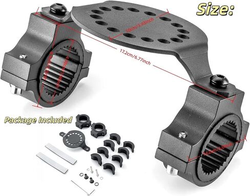 CAN GAS UTV ATV CANT ، حامل خزان المياه ، حامل حامل خزان المياه ل POROLIS RZR Pioneer Can Am Maverick X3 Commander Talon مع 1 ''- 2 '' Roll Bar in Kuwait