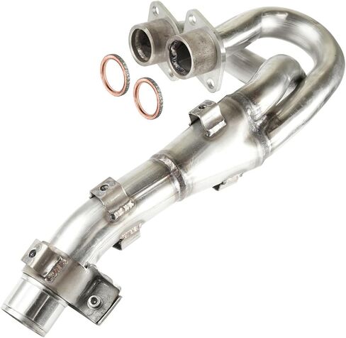 PowerSports قطع الغيار لأنابيب كاتم الصوت العادم ث/حشيات ل yamaha grizzly 660 yfm660f 4x4 2002-2008 mod-c33c-17486 in Saudi Arabia