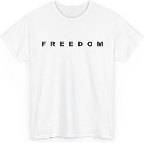 Charlie Kirk Tribute Freedom T Shirt American Patriotic Unisex in Saudi Arabia