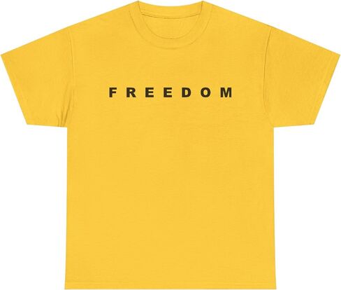 Charlie Kirk Tribute Freedom T Shirt American Patriotic Unisex in Saudi Arabia