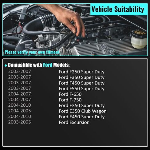 3261 قابض مروحة تبريد المبرد الكهربائي 622-002 متوافق مع Ford E350 E450 04-10 رحلة 03-05 F250 F350 F450 Super Duty 03-07 F650 F750 2004-2007 in Kuwait