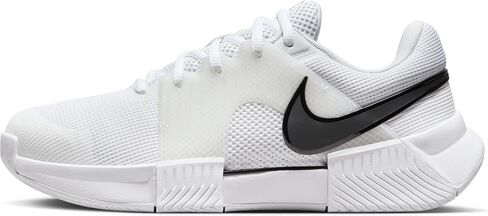 Nike Zoom GP Challenge 1 Women's Hard Court Tennis Shoes (FB3148-101, White/White/Black) Size 8 in Saudi Arabia