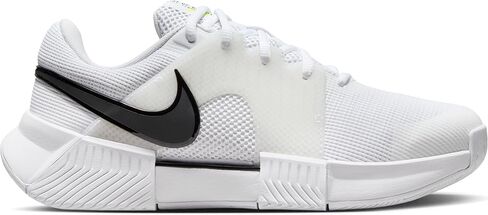 Nike Zoom GP Challenge 1 Women's Hard Court Tennis Shoes (FB3148-101, White/White/Black) Size 8 in Saudi Arabia