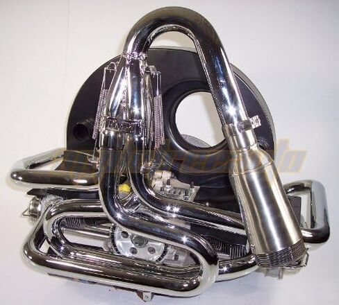 Spark Arrestor, 10 Stainless with 2 Clamp On Inlet, Compatible with Dune Buggy in Saudi Arabia