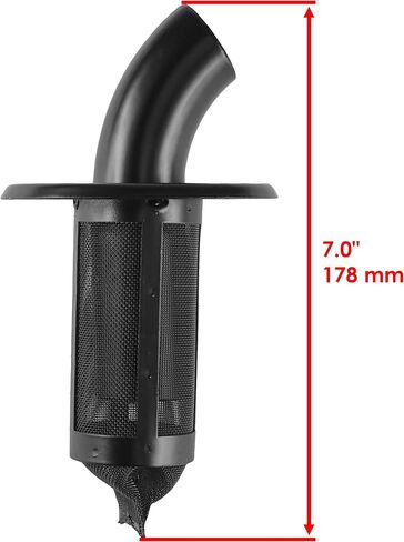 Caltric Pipe Outlet Spark Arrester Compatible with Yamaha 5UG-E4752-00-00 in Saudi Arabia