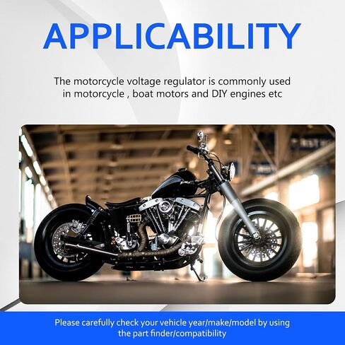 HiSport Voltage Regulator Rectifier 4 Wires Motorcycle Voltage Rectifier for Motorcycle Boat Motors DIY Engines in Saudi Arabia