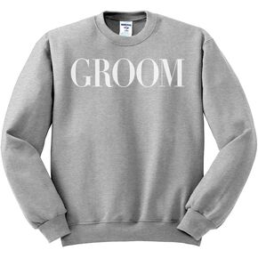 TeesAndTankYou Bridal Party Groom Sweatshirt Unisex in Kuwait