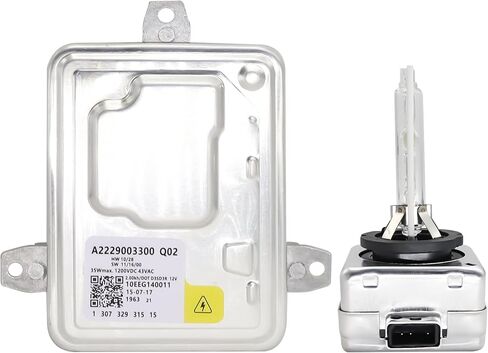 130732931515 Xenon HID Headlight Ballast Control Unit Module with D3S Bulb Fit for 2014-2017 Cadillac CTS XTS for Chevy Camaro for Dodge for Dart for Land Rover for Mercedes-Benz CLA250 for GLA250 in Kuwait