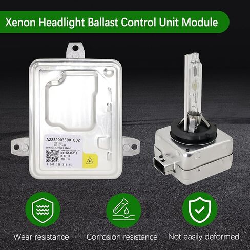 130732931515 Xenon HID Headlight Ballast Control Unit Module with D3S Bulb Fit for 2014-2017 Cadillac CTS XTS for Chevy Camaro for Dodge for Dart for Land Rover for Mercedes-Benz CLA250 for GLA250 in Kuwait