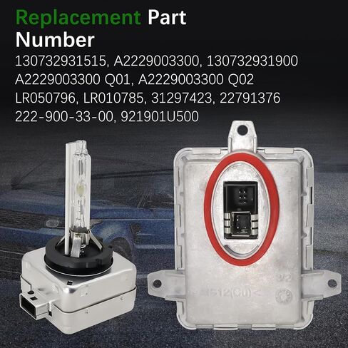 130732931515 Xenon HID Headlight Ballast Control Unit Module with D3S Bulb Fit for 2014-2017 Cadillac CTS XTS for Chevy Camaro for Dodge for Dart for Land Rover for Mercedes-Benz CLA250 for GLA250 in Kuwait
