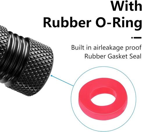 Tire Valve Stem Caps Compatible with Jeep Series Car Wheel Air caps Metal Valve Stem Caps Decoration Accessories 4 Pcs Black in Kuwait